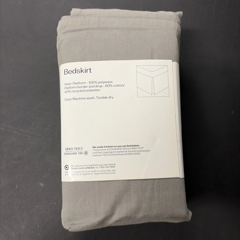 Room Essentials king bedskirt
